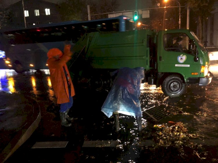 23-24 қазандағы жауын-шашын кезінде Алматыда су тасқыны тіркелген жоқ