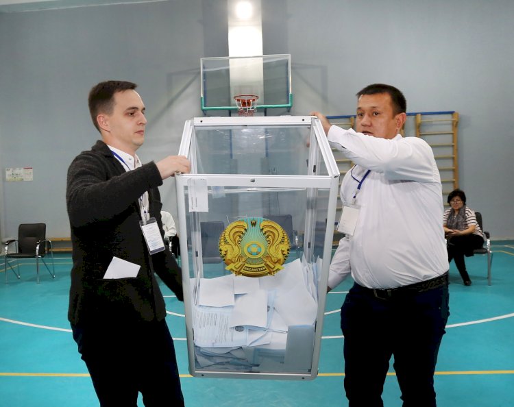 Сайлау аяқталды