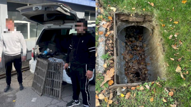 Алматыда кәріз люктерін ұрлағандар ұсталды