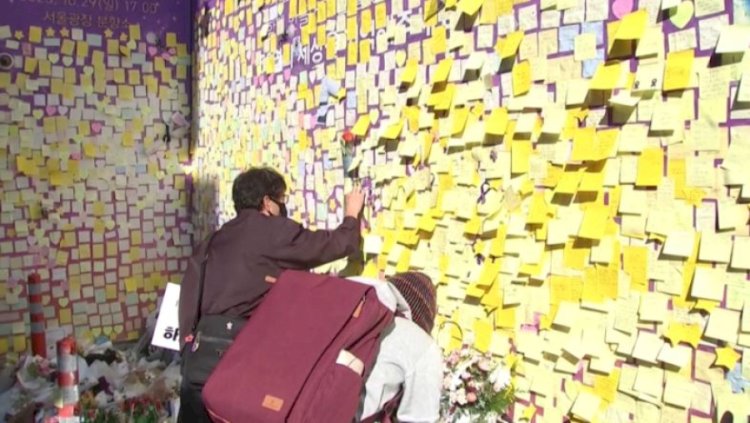 Сеул тұрғындары Хэллоуин құрбандарын еске алды