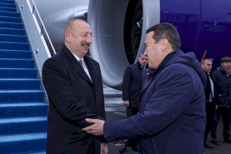 Елімізге Әзірбайжан Президенті келді