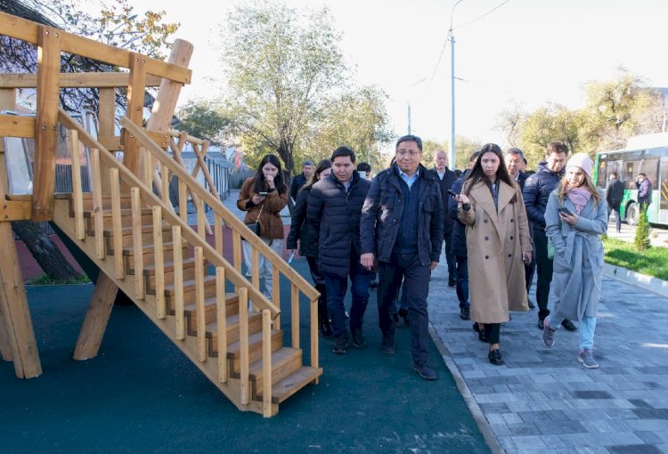 Ганди атындағы саябақ «Халық қатысатын бюджет» аясында абаттандырылды