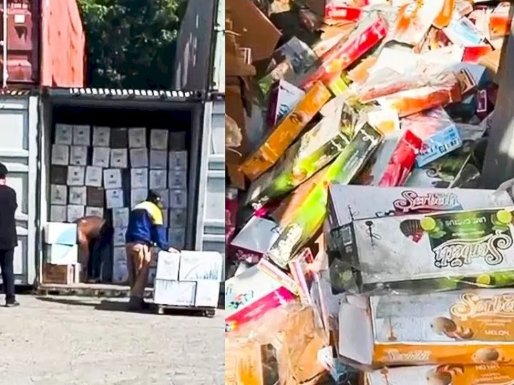 1 миллион қап темекі заттары жойылды