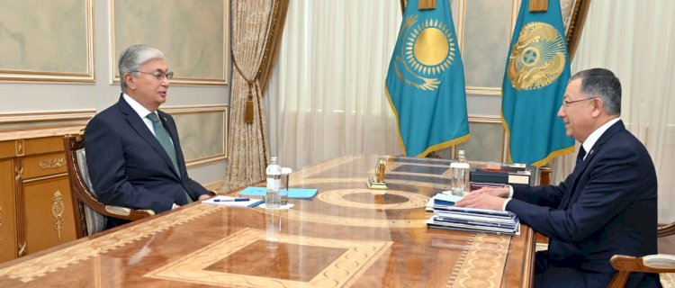 Мемлекет басшысы Жансейіт Түймебаевты қабылдады