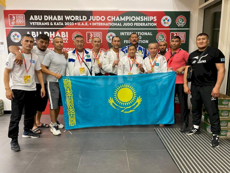 Дзюдодан ардагерлер құрамасы Әбу-Дабиде үшінші орынға ие болды