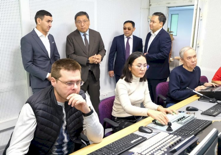 Almaty TV жаңарған телестудияны таныстырды