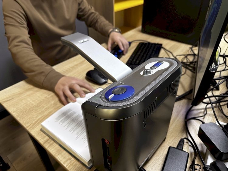 Көру қабілеті нашар азаматтарға арнайы оқу жабдықтары орнатылды