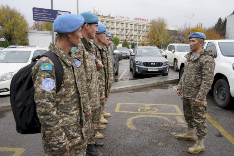 Қазақстандық бітімгерлер Ливанға  аттанды