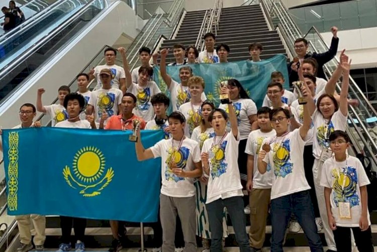 Қазақстандық оқушылар дүниежүзілік олимпиадада жеңімпаз болды