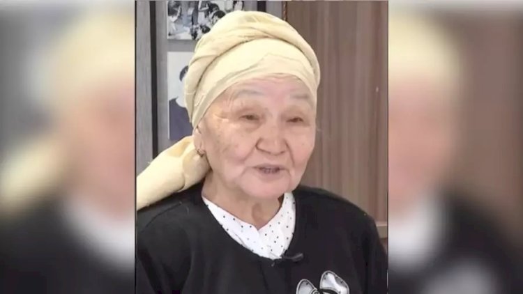 77 жастағы әже ағылшын тілін үйреніп жүр