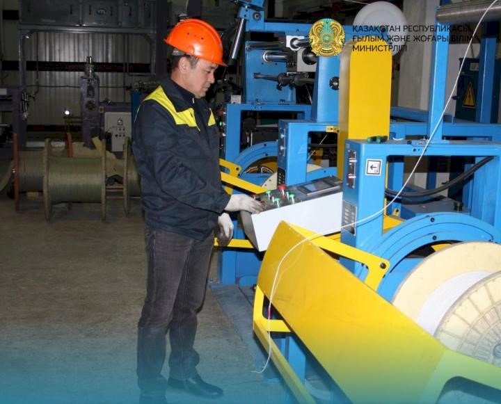 Елімізде шығарылған кабельдің алғашқы легі Өзбекстанға экспортталды