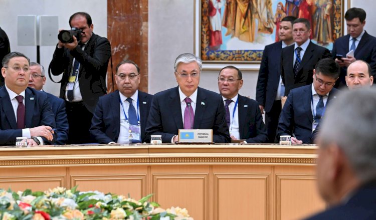 Қасым-Жомарт Тоқаев ҰҚШҰ Ұжымдық қауіпсіздік кеңесінің кеңейтілген құрамда өткен сессиясына қатысты