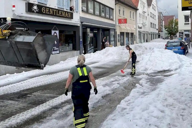 Германияны қалың қар басты