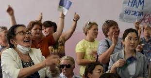 Үлкен ауылының тұрғындары АЭС құрылысын қолдады