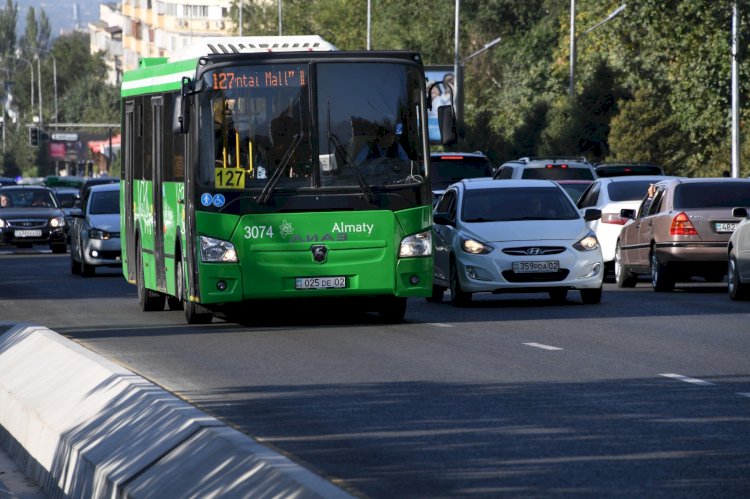 Алматыда қоғамдық көлікке басымдық беріледі