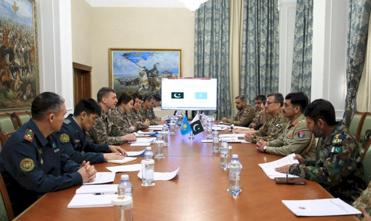 Әскери ынтымақтастық жөніндегі Қазақстан мен Пәкістан комиссиясының 8-ші отырысы өтті