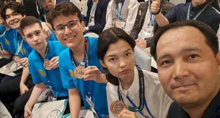 Оқушылар олимпиада жүлдегерлері атанды