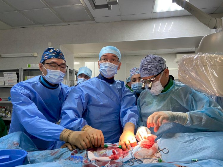 Алматыда жүрекке шағын инвазивті оталар жасалатын TAVI орталығы ашылды