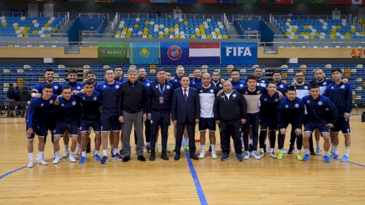 Футзалдан ел құрамасы әлем чемпионатына бір қадам жақын тұр