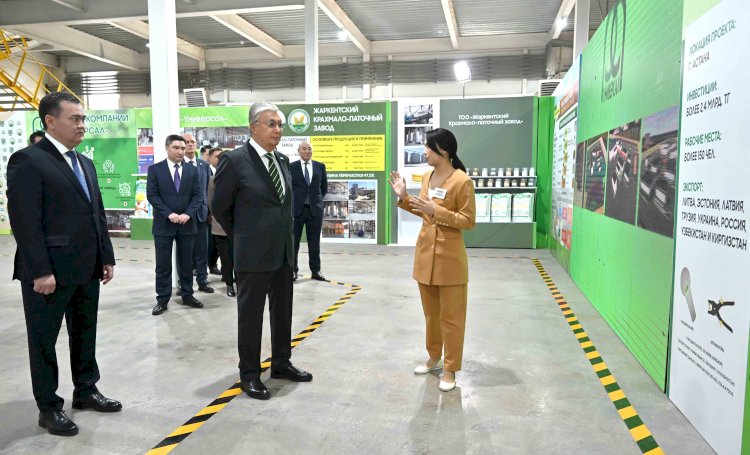 Мемлекет басшысы «Бірыңғай шоғырландыру орталығы» ЖШС-нің жұмысымен танысты