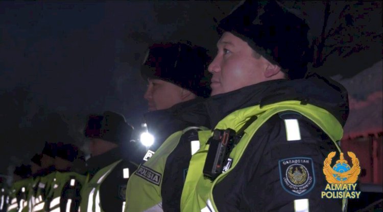 Алматы полициясы күшейтілген жұмыс режиміне көшті