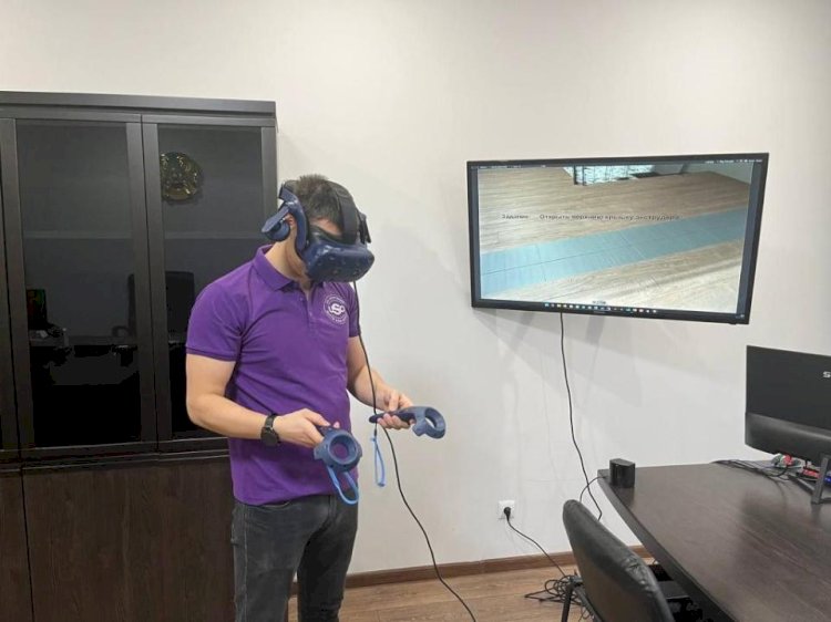 Автожол саласындағы қызметкерлер виртуалды тренажердің көмегімен біліктілігін арттырады