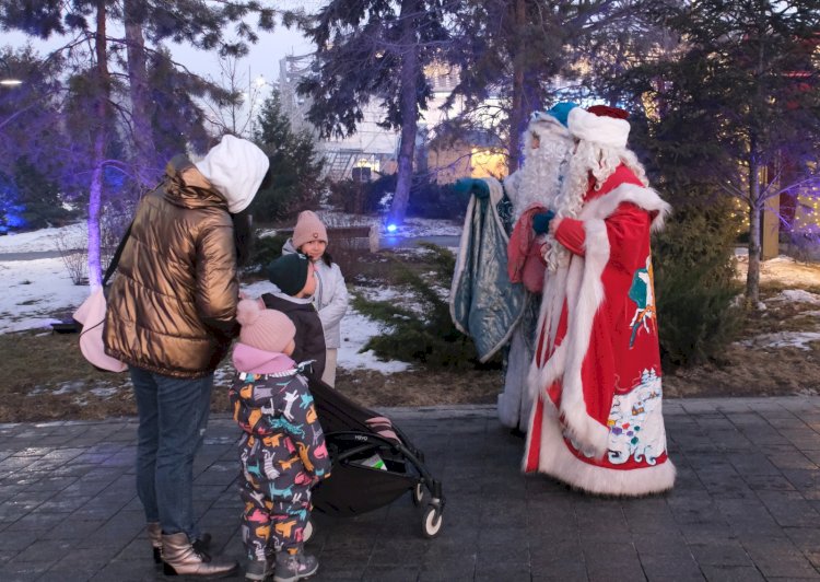 Алматыда қысқы жаңа жылдық фестиваль басталды