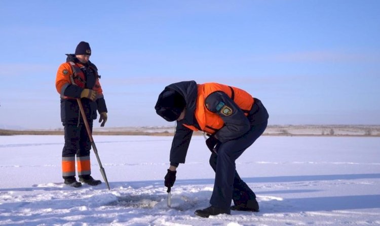 Қыста тоғандарда абай болыңыз!