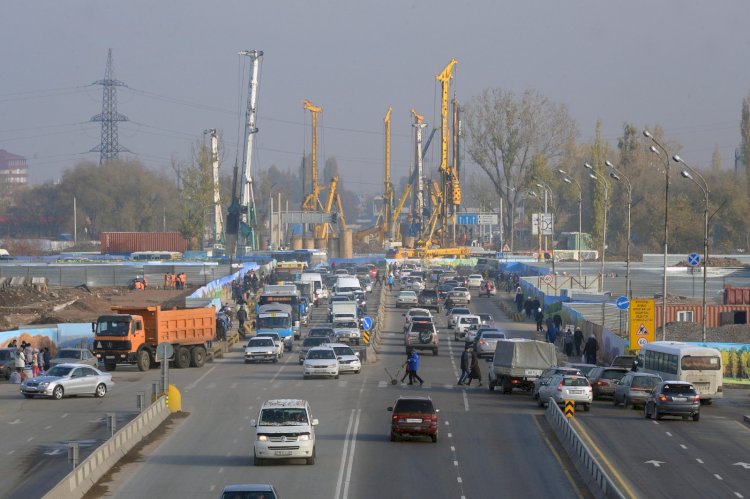 Алматының көлік қозғалысының шебер-жоспарында қаланың полиорталықты даму моделіне көшу кезеңділігі ескеріледі