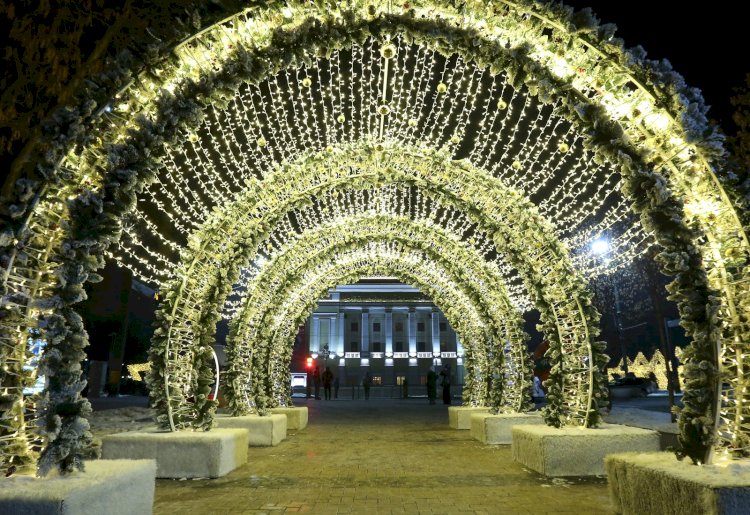 Алматының әр ауданында күнде жаңа жылдық концерттер өтуде