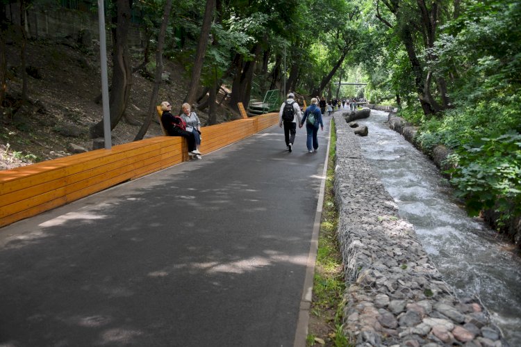 Алматының Терренкур тоғанында 50 метрлік сырғанақ салынады