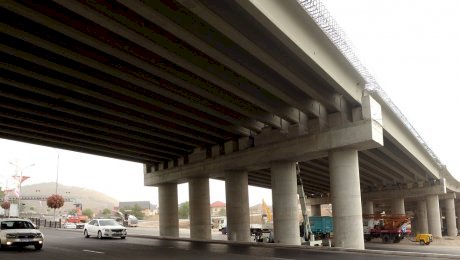 Көпірдегі деформациялық ақауларды жөндеу кезінде неміс технологиялары қолданылады