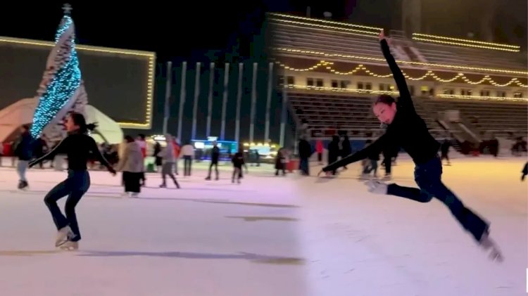 Элизабет Тұрсынбаеваның «Медеу» мұз айдынындағы өнеріне жұрт тәнті болды