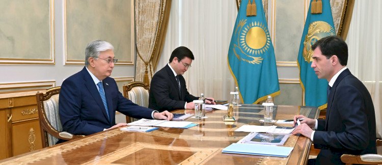 Мемлекет басшысы «Qarmet» АҚ директорлар кеңесінің төрағасы Андрей Лаврентьевті қабылдады
