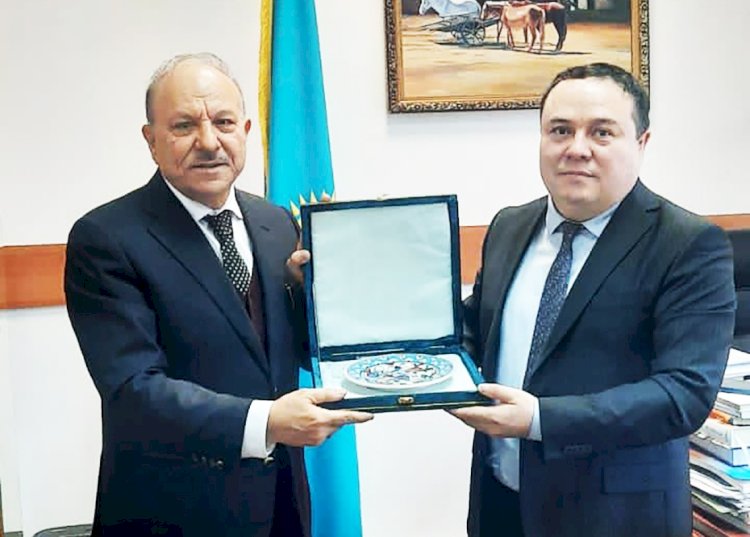 Халықаралық университеттің Өкілетті кеңес төрағасы «Alatau Aqparat»-қа келді