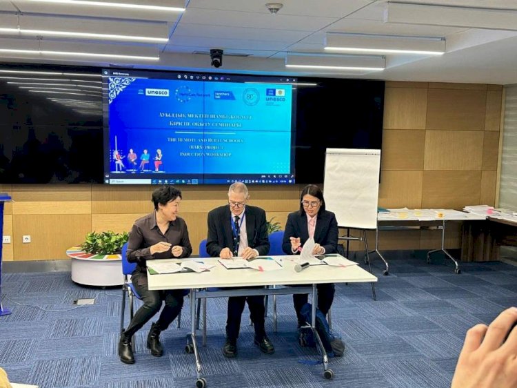 Ауыл мұғалімдерін қолдау бойынша стратегиялық құжатқа қол қойылды