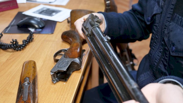 12 күнде 8 тіркелмеген қару тәркіленді