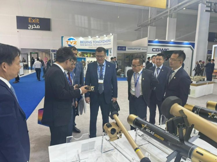 Қорғаныс министрлігінің делегациясы Сауд Арабиясындағы әскери-техникалық көрмеге қатысты