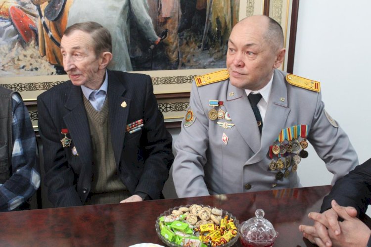 Алматыда Ауған соғысының ардагерлерімен кездесу өтті