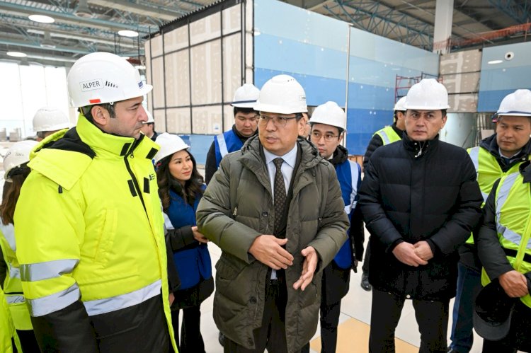 Алматы Халықаралық әуежайының жаңа терминалы 87% дайын