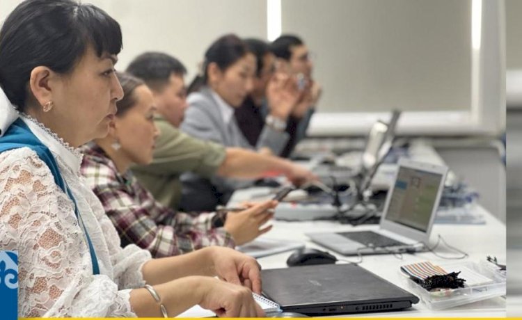 Қазақстандық педагогтер 3D-модельдеу және роботехника бойынша білім алуда