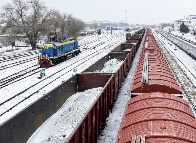 Қазақстан бойынша жүктерді темір жол көлігімен тасымалдау 4,7%-ға өсті