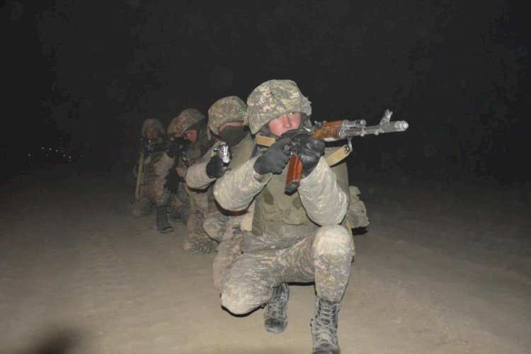 «Оймашада» оқу-жаттығу  өтіп жатыр