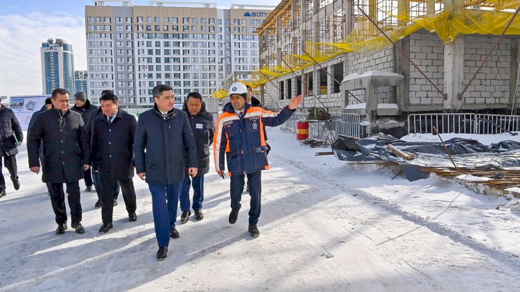 Олжас Бектенов Астананың  әлеуметтік және мәдени нысандарын аралады