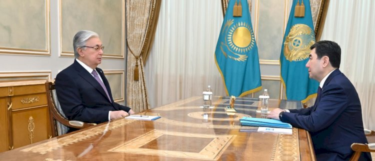 Президент Мәжіліс төрағасы Ерлан Қошановты қабылдады