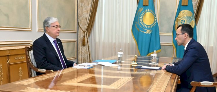 Мемлекет басшысы Мәулен Әшімбаевты қабылдады