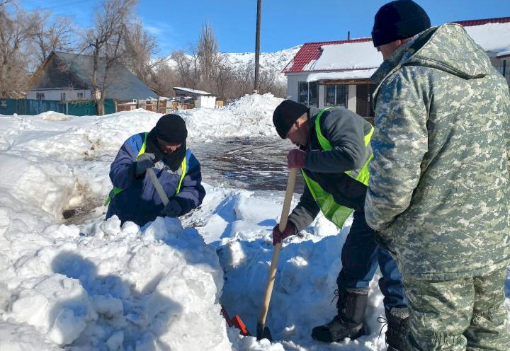Жетісу облысында су тасқынына дайындық жүріп жатыр