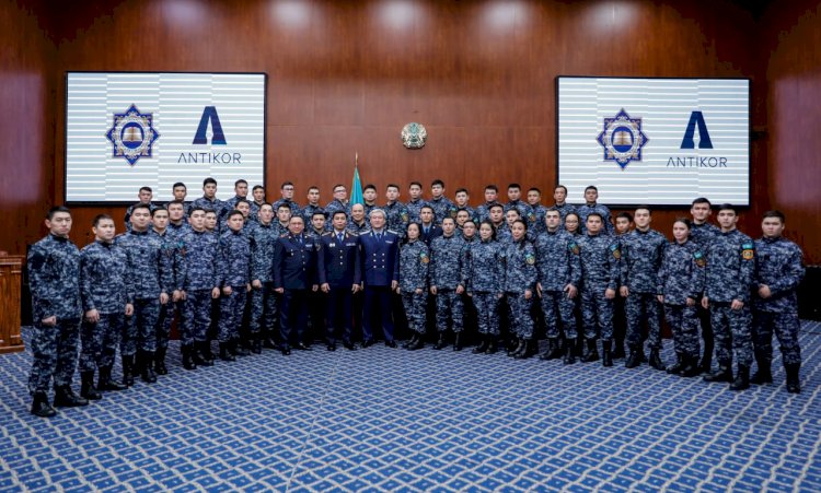Антикор Төрағасы А. Жұмағали Бас прокуратура жанындағы Құқық қорғау органдары академиясының курсанттарымен кездесті