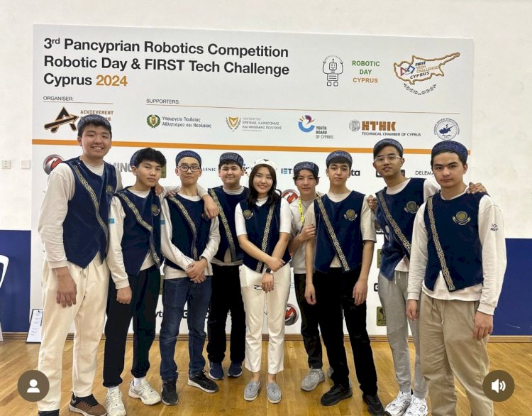 Алматылық оқушылар робототехникадан өткен халықаралық чемпионатта жеңімпаз атанды