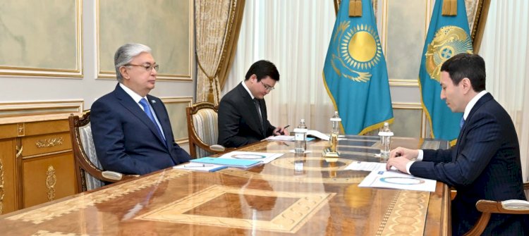 Президент «Самұрық-Қазына» АҚ басқарма төрағасы Нұрлан Жақыповты қабылдады